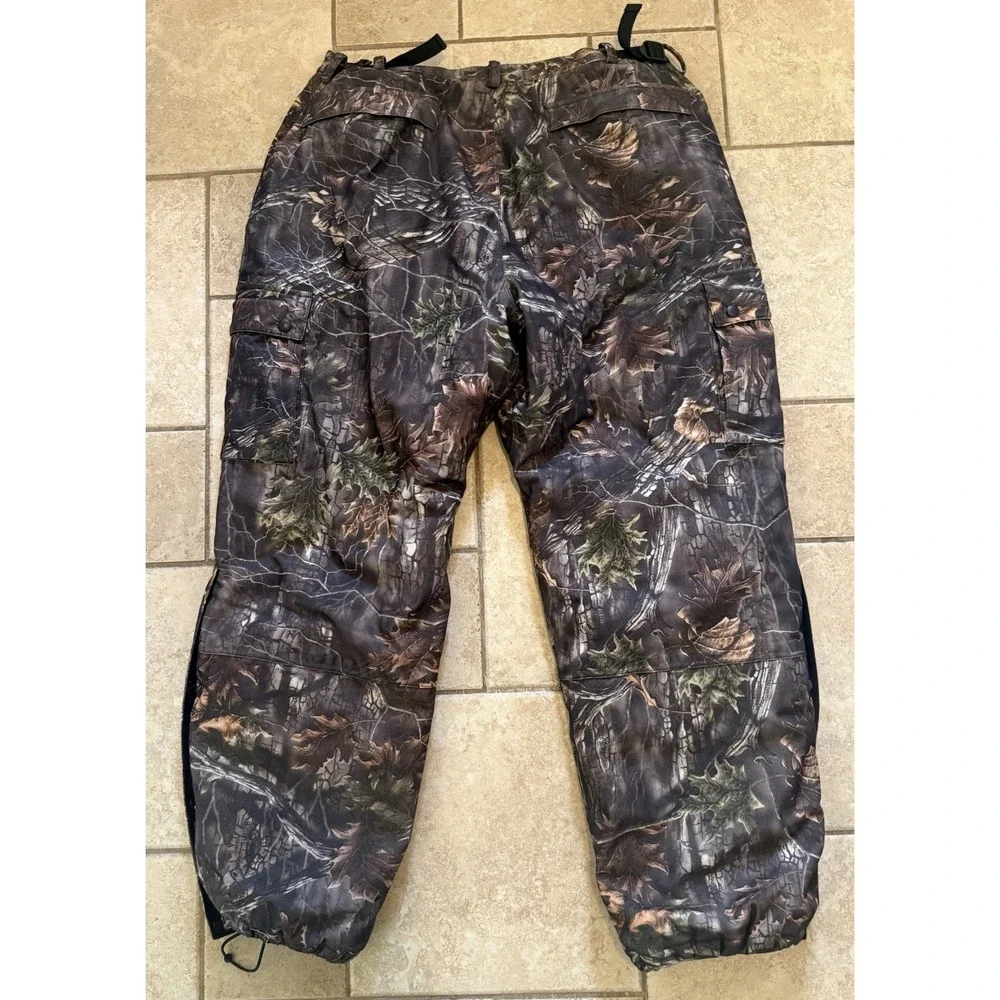 Bushmaster Pants Men's XXL Camo Insulated Mossy Oak Hunting, Waterproof